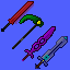 Minecraft Gamers Swords