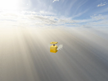god apple in sky