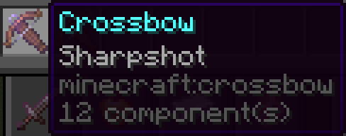 Sharpshot in Inventory