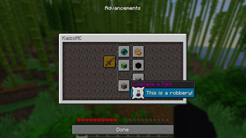 Custom advancements
