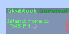 DynamicScoreboardTitle On Survival