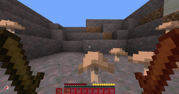 Hotbar, Hungerbar and Enchantment glint