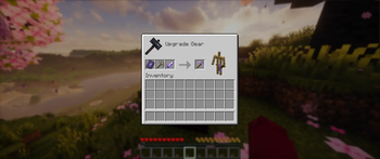 Upgrade Iron into Amethyst