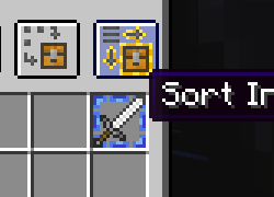 The Inventory Buttons and a Favorited item