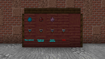 Comparison of full and empty mob capturing tool