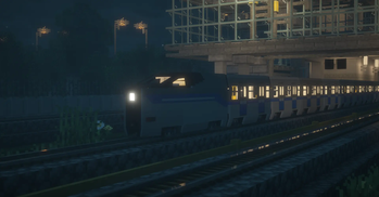 81-740 "Rusich" At the "Kuntsevskaya" Station