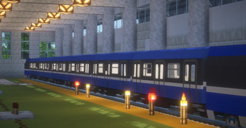 Yubileyniy (81-722) in the Depot