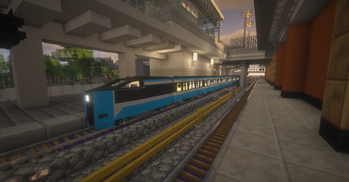81-7021 "Kryukovet's" At the "Kuntsevskaya" Station