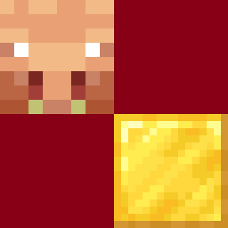 Piglins Trade Gold Blocks
