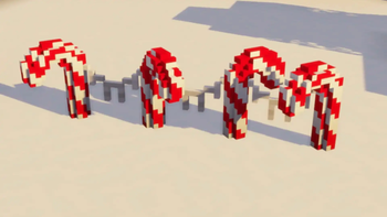 Candy Cane Fences