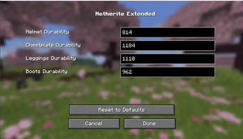 Netherite Extended — screenshot 1