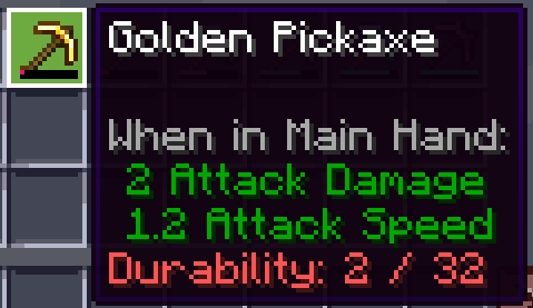 Golden Pickaxe