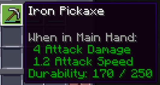 Iron Pickaxe