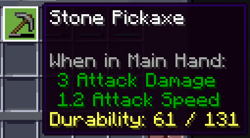 Stone Pickaxe