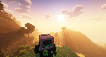 Sunset on IkelenesWorld Server.