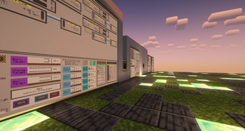 Reactor Control Panel using CC: Tweaked