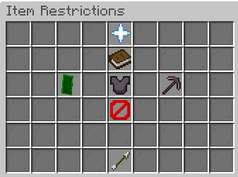 item restrictions gui