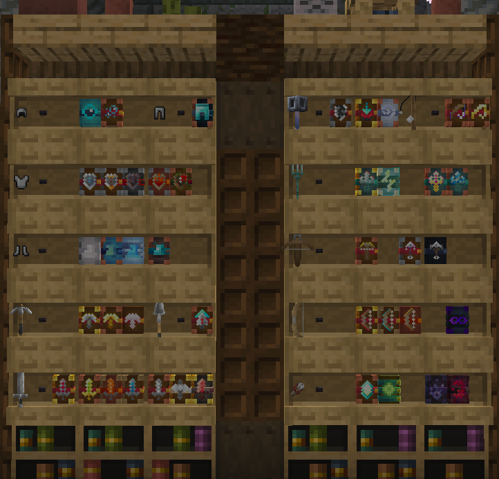 enchanted books!