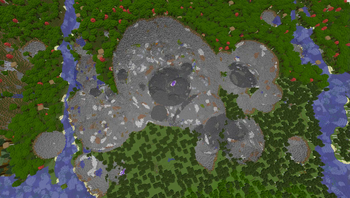 Ultra Cluster TNT Crater