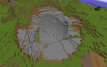 Large TNT Crater