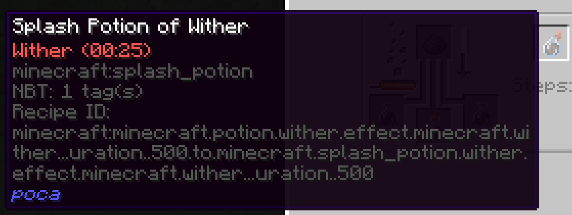 The New Wither Potion