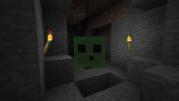 Slime in the cave