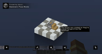 Piston place blocks
