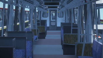 transverse seating
