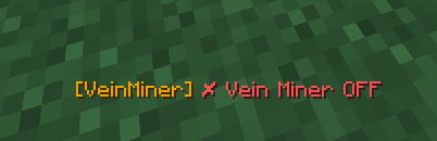 vein miner off