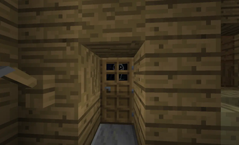 answer the door.