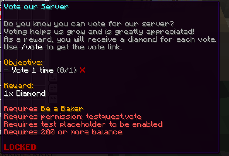Requirement System