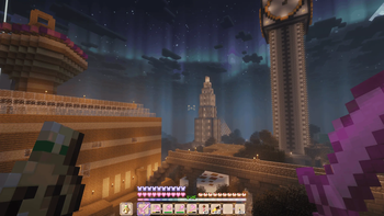 Cherry Pink Netherite and Elytra