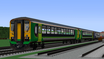 London Midland livery
