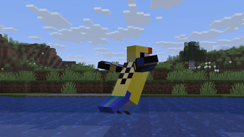 Yellow Crimson Rosella