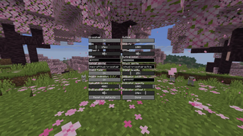 option menu