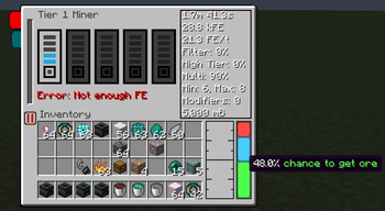 Miner Screen