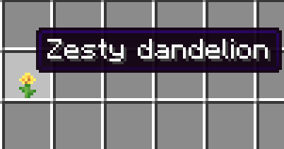 Zesty dandelion