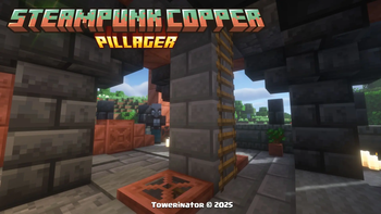 Steampunk Copper Station Interior