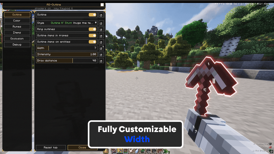 Outline N' Stuff: Width Change