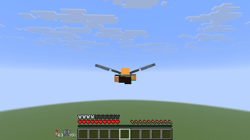 Gliding with spacebar firework consumption-1