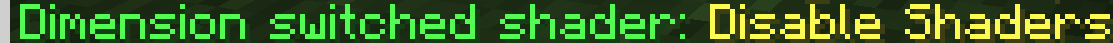Chat Notification for Dimensions (Toggleable) 