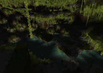 Caveworld without night vision