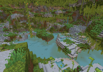 Caveworld with night vision