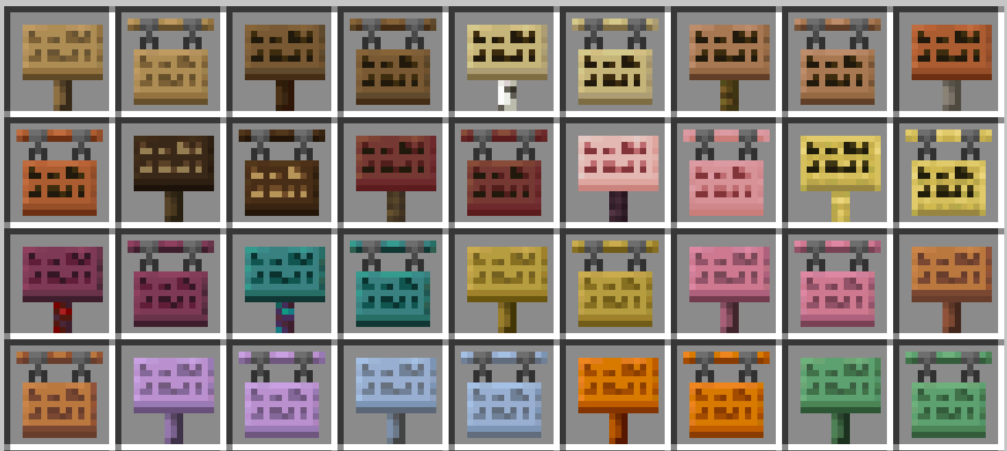 Modded Trees, and Woodtypes