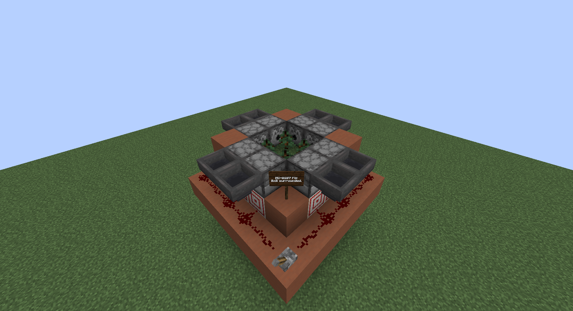 MC-8187 / 2x2 Surrounded Saplings Fix - Gallery