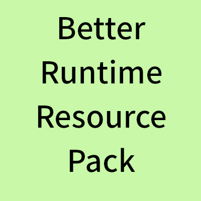 Better Runtime Resource Pack (BRRP)