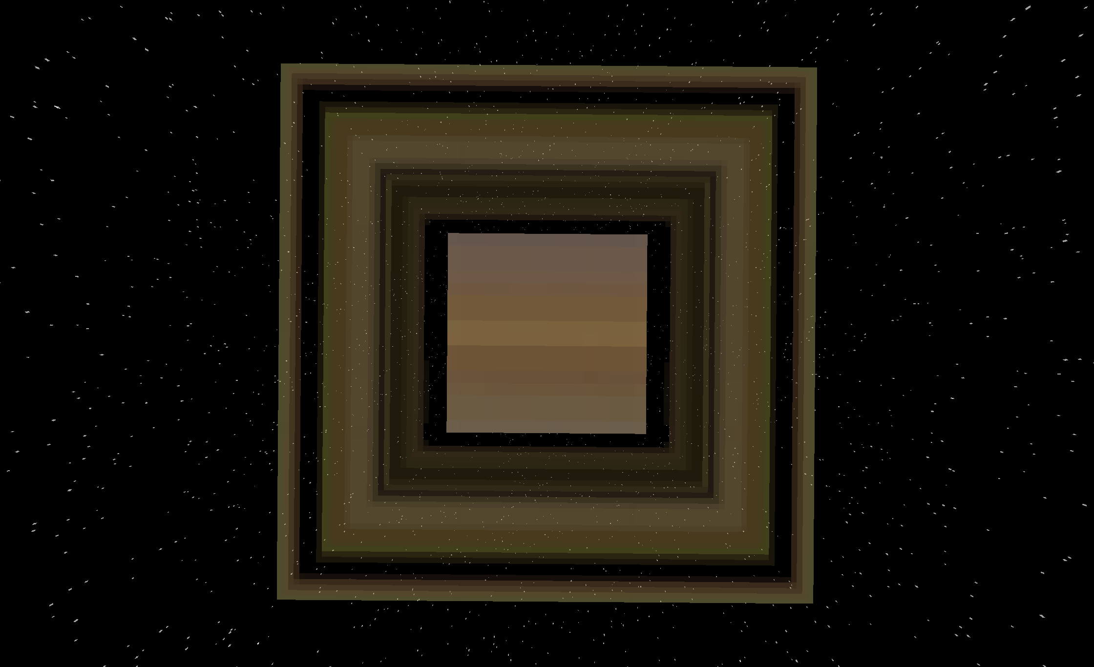 Saturn Ring In The Space Station