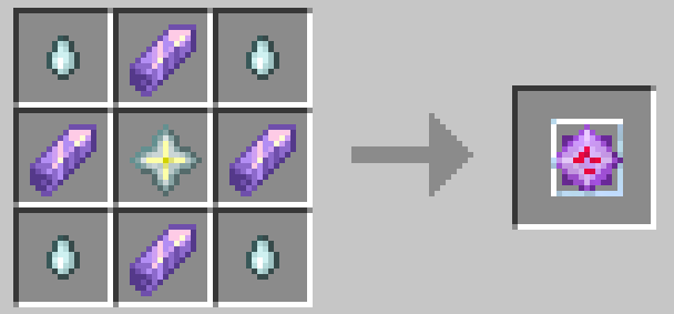Resurrection Crystal crafting recipe