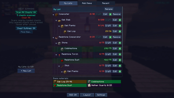 G menu