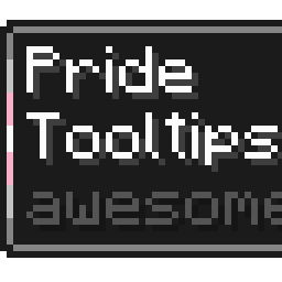 Demigirl Pride Flag Tooltip (Frame-only 7-Color Turned)